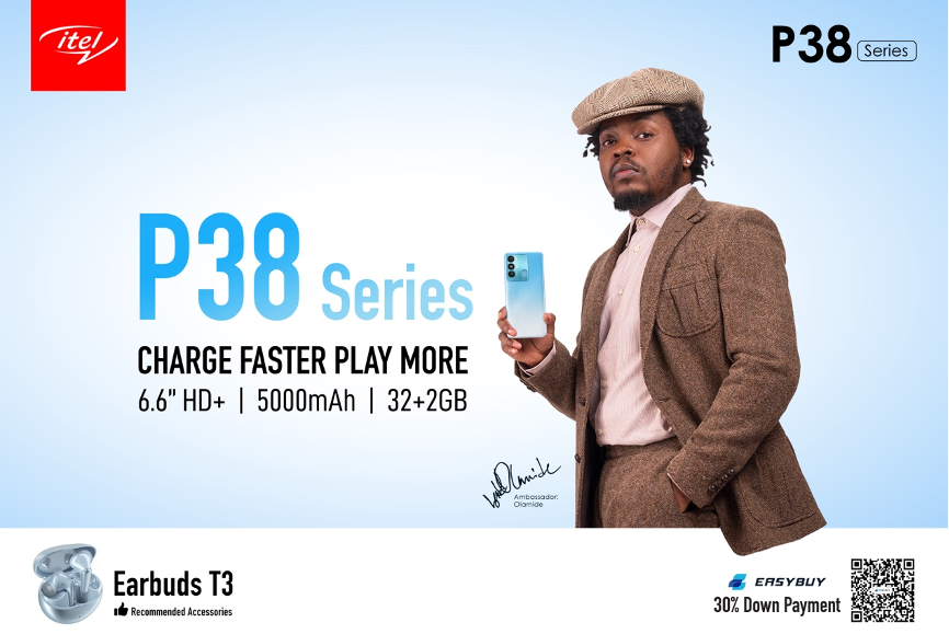 Big Memory, Bigger Battery, Fast Charge. itel P38 Has It All